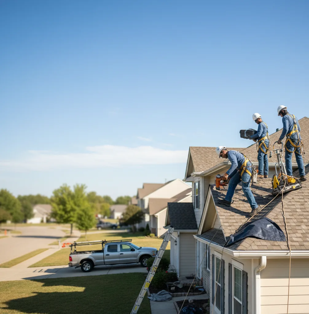 Flat Roof Repair in De Mossville, KY